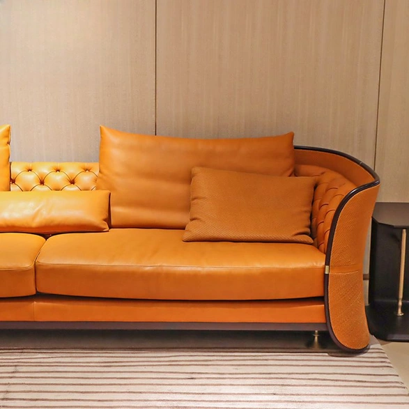 CONEMOON SM005 Leather Sectional Sofa