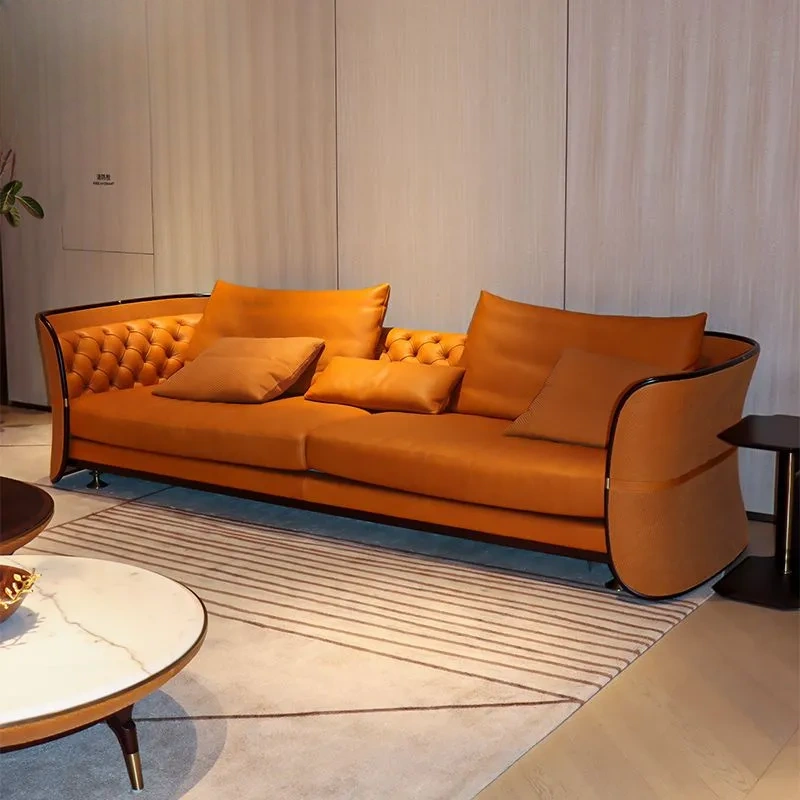 CONEMOON SM005 Leather Sectional Sofa CONEMOON SM005 Leather Sectional Sofa