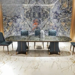CONEMOON SM001 Modern Marble Dinning Dining Table