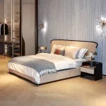 Genuine Leather Advanced Screen Bedroom Bed