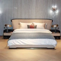 Genuine Leather Advanced Screen Bedroom Bed
