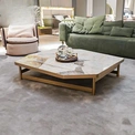CONEMOON SM016-3 Marble Metal Table Coffee Table