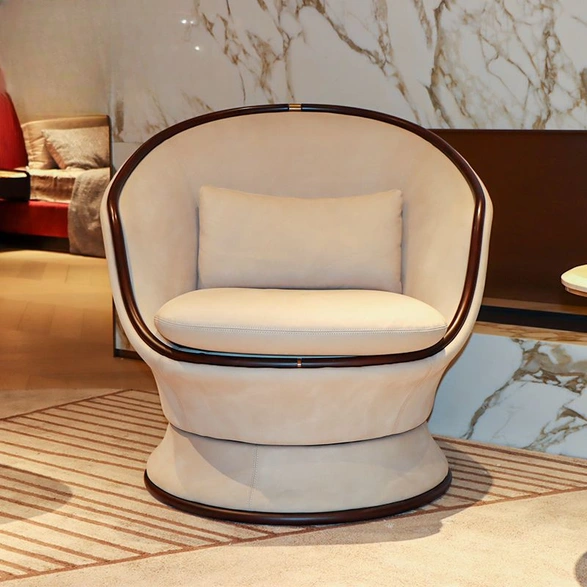 CONEMOON SM002 Modern Luxury Genuine Leather Lounge Chair