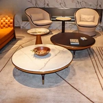 CONEMOON SM005-1 Marble Coffee Corner Table