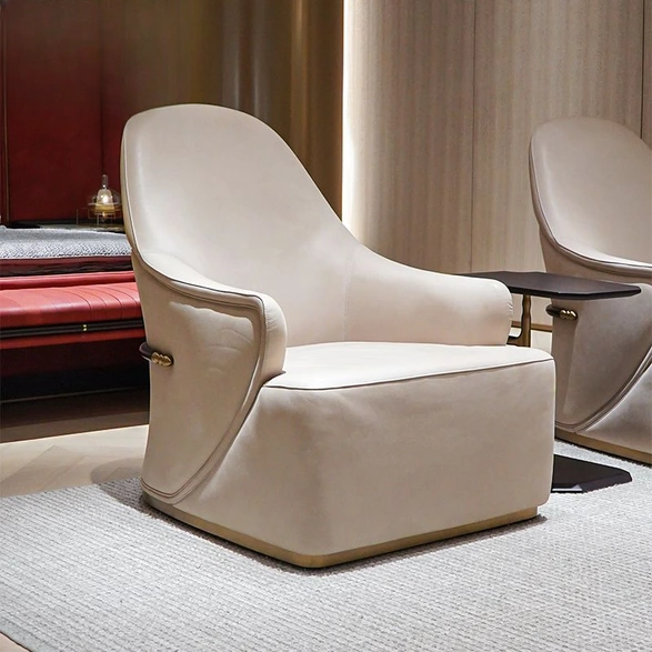 CONEMOON SM003 Genuine Leather Lounge Relaxing Chair