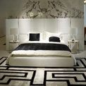 CONEMOON M9908B2 King Size Leather UpHolstered Bed
