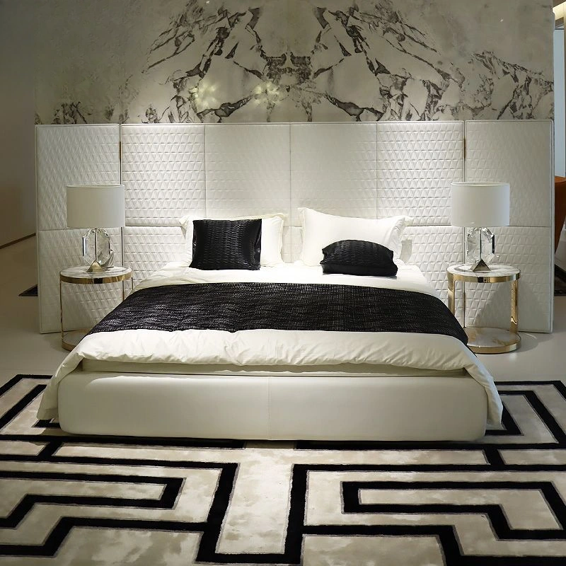 CONEMOON M9908B2 King Size Leather UpHolstered Bed CONEMOON M9908B2 King Size Leather UpHolstered Bed