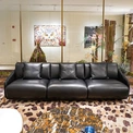 Chesterfield Genuine Leather Sofa Set