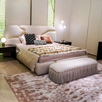 CONEMOON M9919B1 Elegant Murphy King Size Upholstered Bed