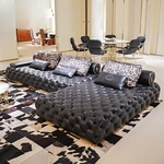 CONEMOON M0213 Recliner Genuine Leather Sofa