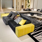 CONEMOON M9920 Leather Sectional Modular Sofa Set