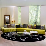 CONEMOON M9915sf Genuine Leather Chesterfield Sofa Set