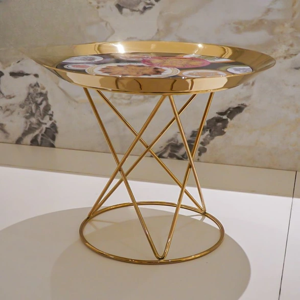 CONEMOON M9908H6 Nice pattern Living Room Metal Coffee Table