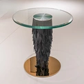 CONEMOON M9919H5 Glass tabletop Coffee Table