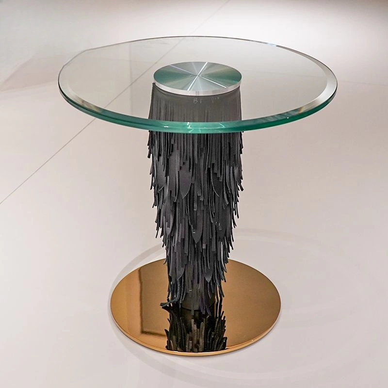 CONEMOON M9919H5 Glass tabletop Coffee Table