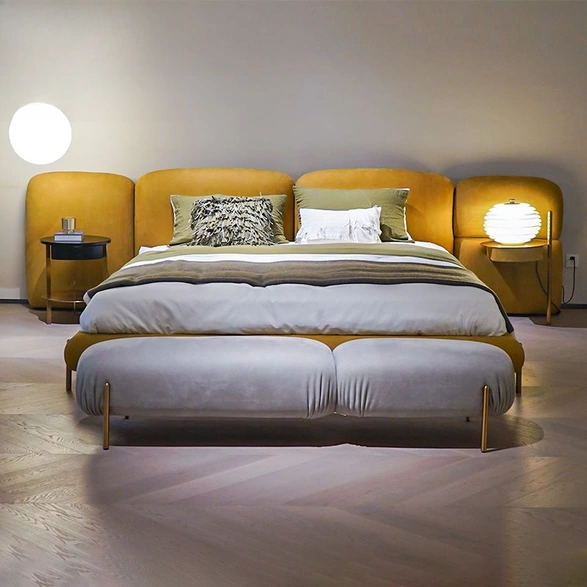 CONEMOON V2209B2 Leather Upholstered Beds
