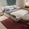 CONEMOON V2215B1 Genuine Leather Comfortable Bed