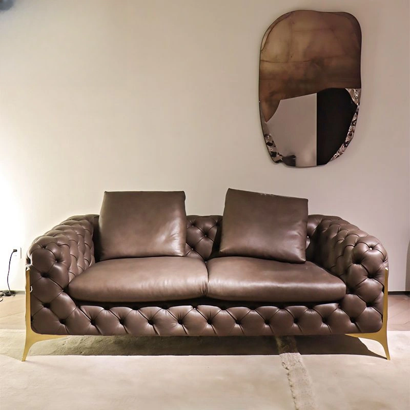 CONEMOON V2208 Unique Buckle Design Sofa CONEMOON V2208 Unique Buckle Design Sofa