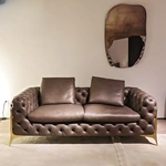 CONEMOON V2208 Unique Buckle Design Sofa