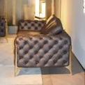 CONEMOON V2208 Unique Buckle Design Sofa