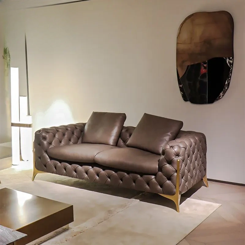 CONEMOON V2208 Unique Buckle Design Sofa CONEMOON V2208 Unique Buckle Design Sofa