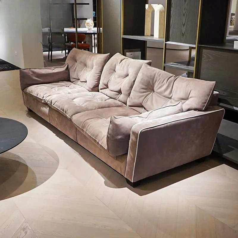 CONEMOON V2217 Recliner Leather Sofa Set