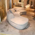 CONEMOON V2223 curved chesterfield premium sofa sets