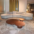 CONEMOON V2223 curved chesterfield premium sofa sets