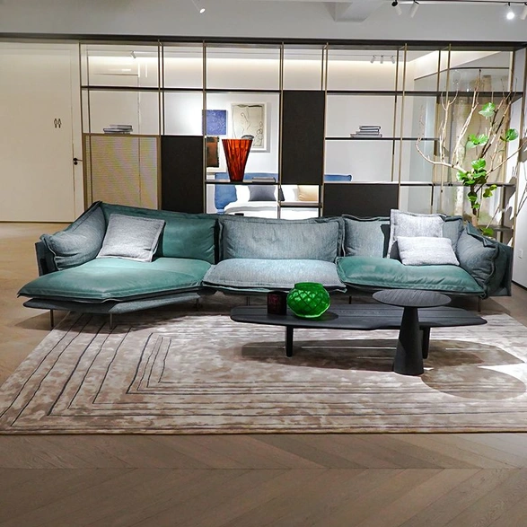 CONEMOON V2229 Leather Lounge Module Sofa Sets