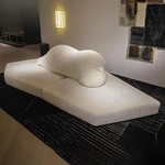CONEMOON Polar Bear Textured Fabric Sofa Set