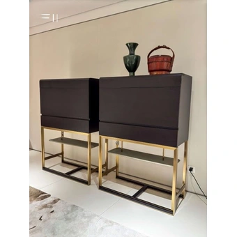 Elevate Your Space with M7702H41 Contemporary Tea and Wine Cabinet