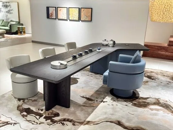 M7711H30R Tea Table: Blend of Modern Design and Tea