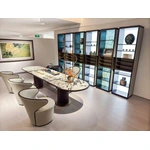 M7710H30 Tea Table: Elegant Marble - topped Centerpiece for Your Tea - time Retreat
