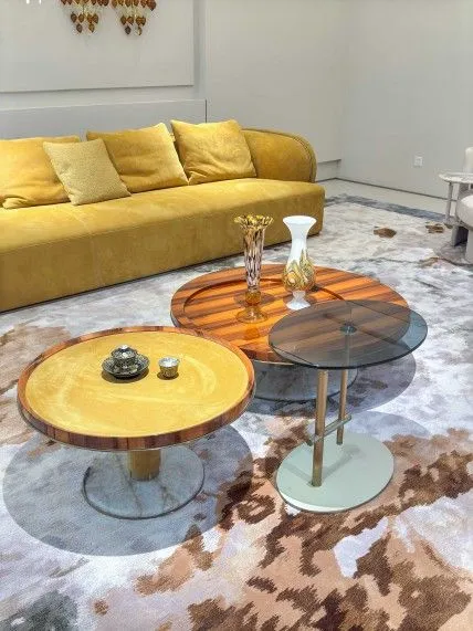 M7705H5 Glamorous Golden - tinted Corner Table