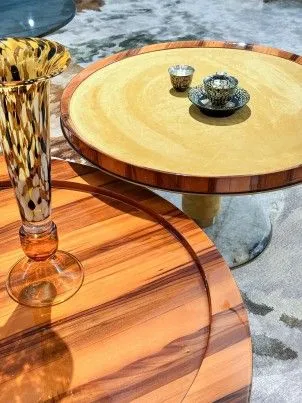 M7705H3 - 1 Exquisite - grain & Luxury - wood Round Side Table