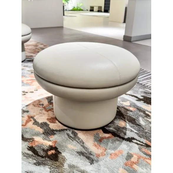 M7710SF11 Drum Stool: Elegant & Compact Seating with Timeless Appeal