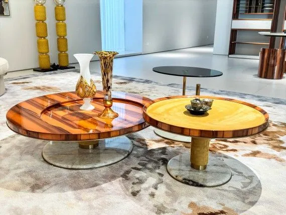 M7705H3 - 1 Exquisite - grain & Luxury - wood Round Side Table