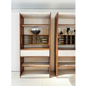 M7705H33 Glossy - grain & Mahogany Tea Hall Cabinet