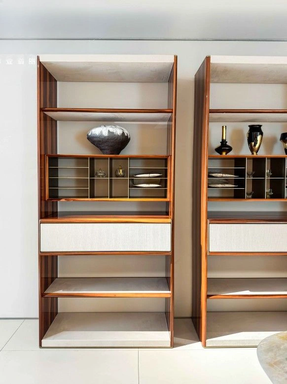 M7705H33 Glossy - grain & Mahogany Tea Hall Cabinet