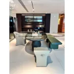 M7707H30 Mahogany - shadow Stone - rhyme Tea Table