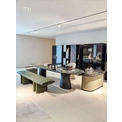 M7707H30 Mahogany - shadow Stone - rhyme Tea Table