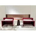 Leisure - comfort Crimson - silhouette M7708SF13 Lounge Chair