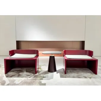 Leisure - comfort Crimson - silhouette M7708SF13 Lounge Chair