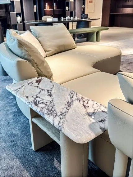 M7707H7 Exquisite - stone Elegant - seat Back Table