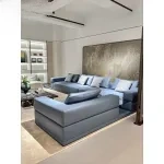 Serene - blue Elegant - charm M7711SF2LZ Sofa