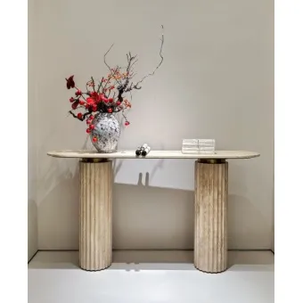 Elegant - stone Rhythmic - column M7702H10 Entryway Table