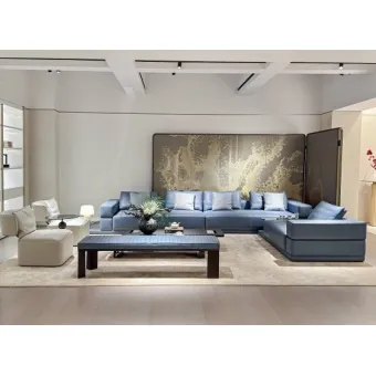 Serene - blue Elegant - charm M7711SF2LZ Sofa