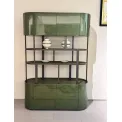 Green - charm Glass - texture M7715H33 Tea Hall Cabinet