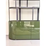 Green - charm Glass - texture M7715H33 Tea Hall Cabinet