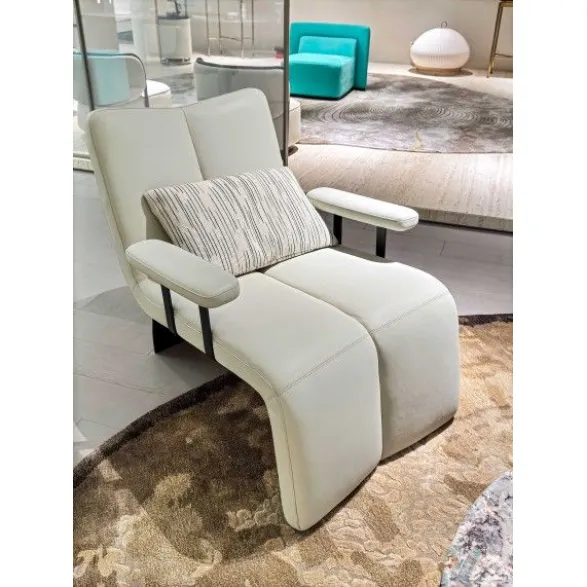 Plain - charm Leather - art M7703SF15 Lounge Chair